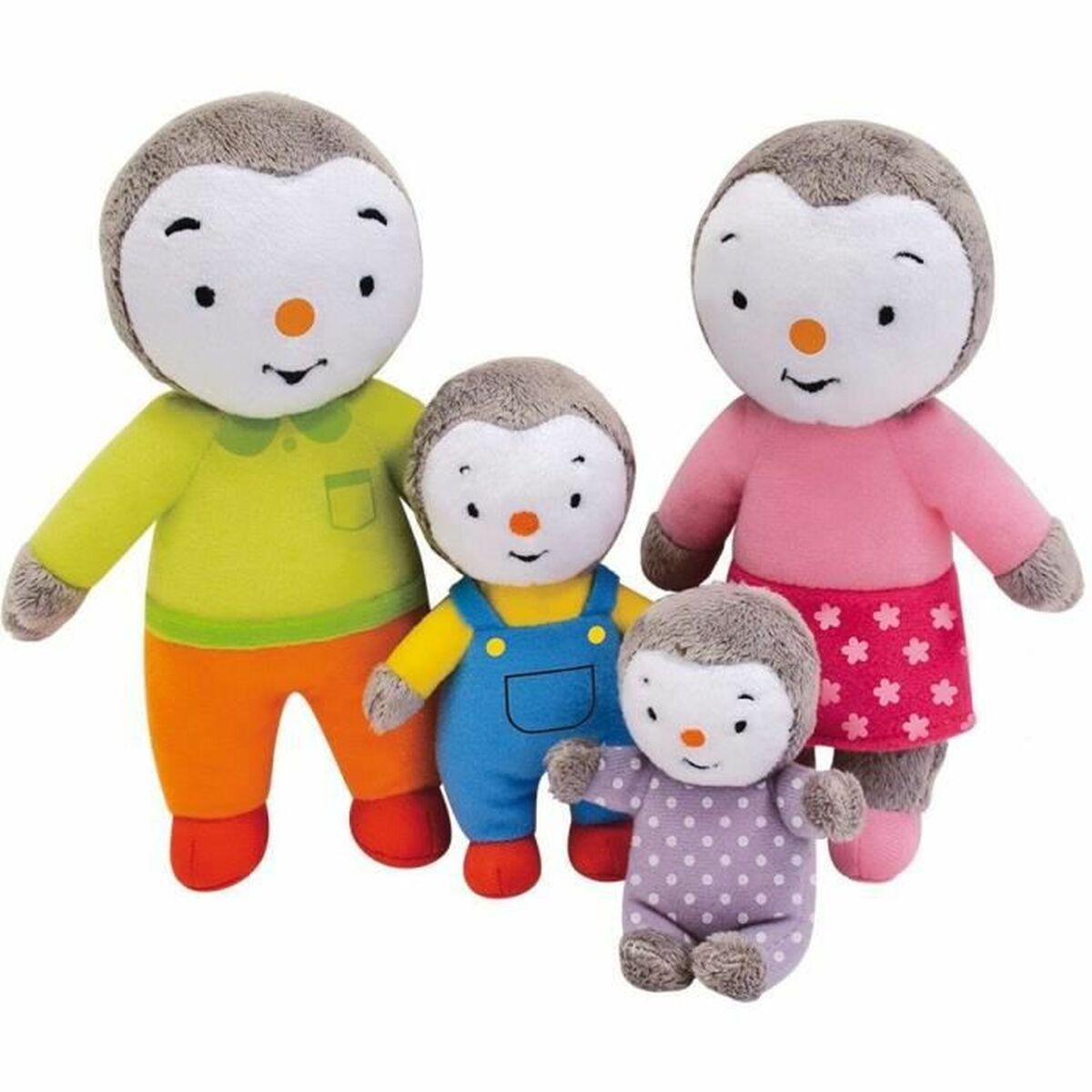 Plišasta igrača Jemini T´Choupi Family